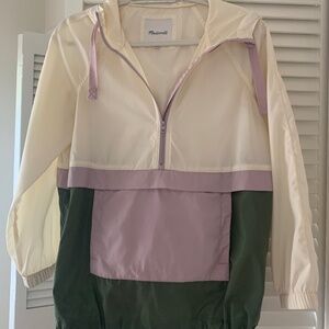 Madewell pullover rain jacket